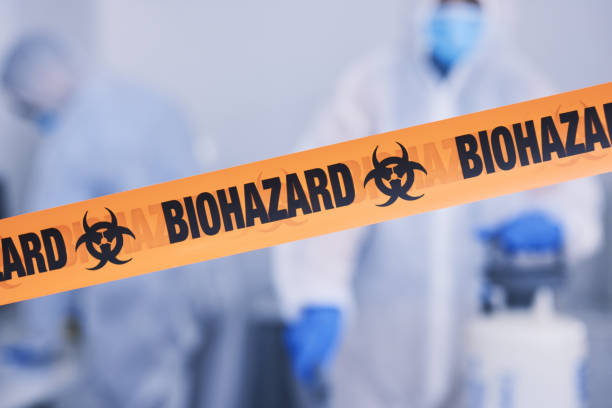 Professional Biohazard technician working in Bishop, TX